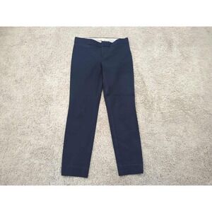 Banana Republic‎ Pants Womens 4 Blue Sloan Fit Slim Stretch Low Rise Cropped